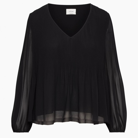 Wilfred Daydreamer v-neck blouse - size XL - Picture 1 of 7
